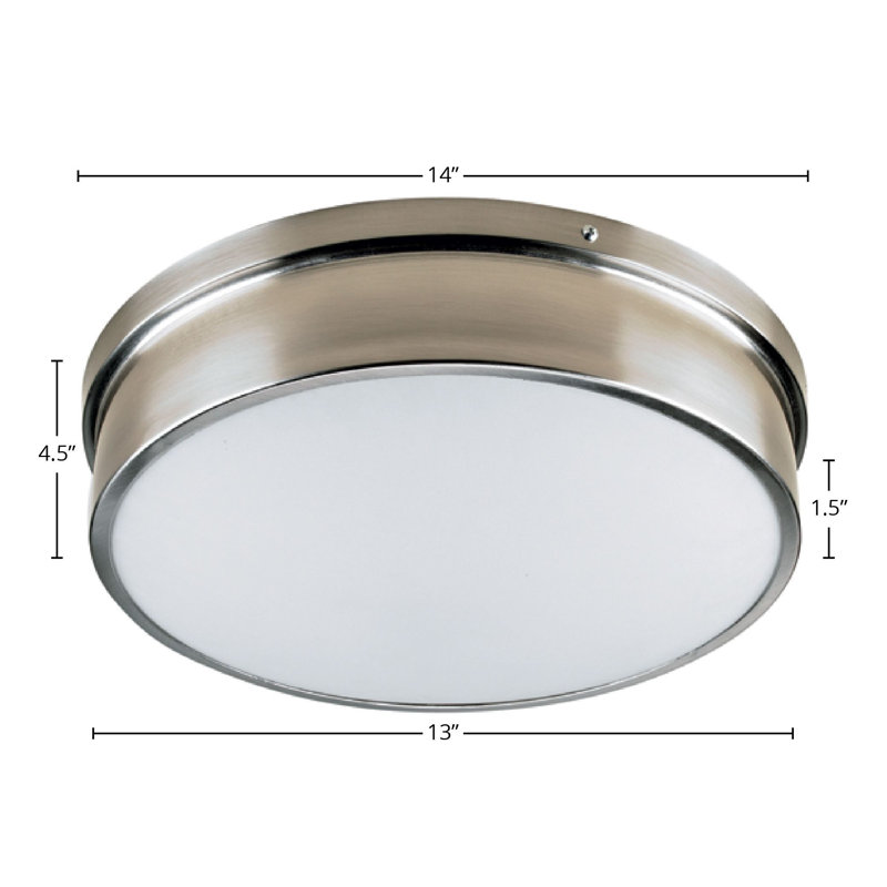 Plafonnier encastré 3 lumières Jabrayden, Chrome brossé