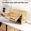 Tablette de rangement en bois en bois-128880110