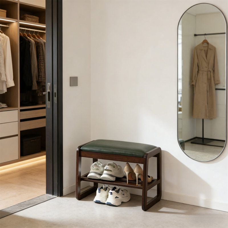 Range-chaussures en bois de qualité supérieure pour la maison