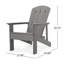 Chaise Adirondack en bois massif Fowlerville-539547378