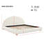 Lit plateforme tapissier Lunara-122268211