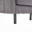 Canapé Boucle en tissu 2 places avec port USB et housse de coussin amovible-1823254583