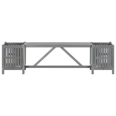 Lunedi Solid Wood Acacia Outdoor Bench