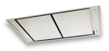 Sirius Range Hoods 43.32 " W Stainless Steel 600 CFM Convertible Island Range Hood with Mesh Filter