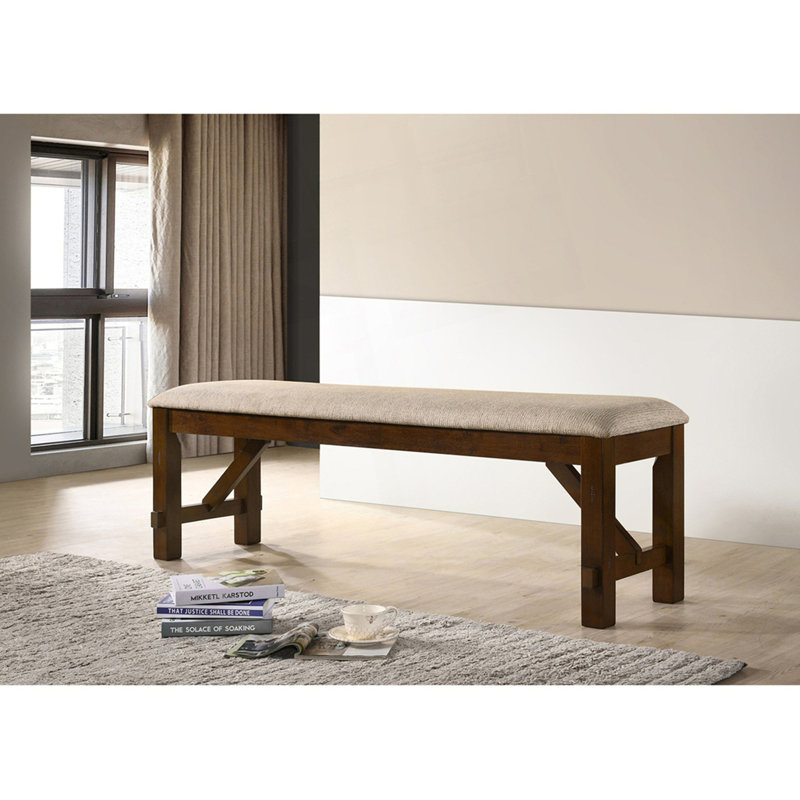 Banc de salle à manger en tissu