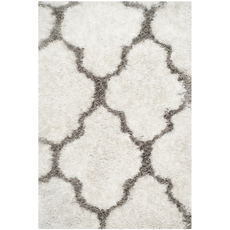 Daniluk Hand Tufted Performance Geometric Rug, Rectangle 2' x 3'