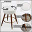 Tabouret MoMo Boucle