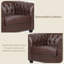 Fairport 39" W Tufted Chesterfield Chair-580779896