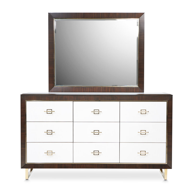 Commode et miroir Belmont Place - Espresso