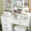 Coiffeuse avec tabouret et miroir