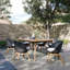 Tulle Outdoor Dining Side Chair-931696429