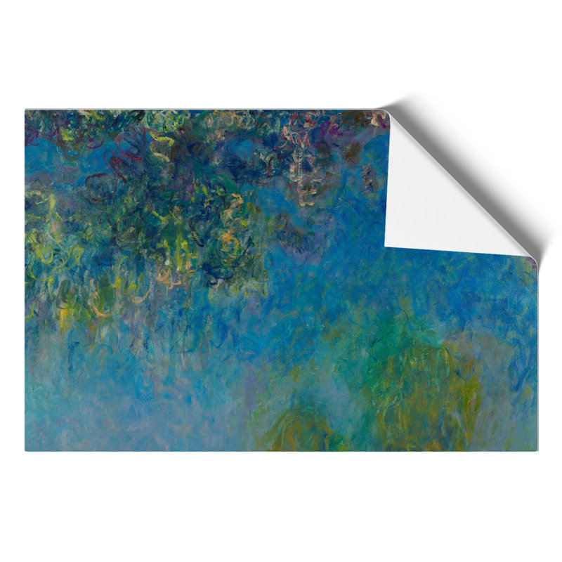 Water Lilies Lily Pond by Claude Monet - Frameless Print, 30cm H x 42cm W x 0.1cm D