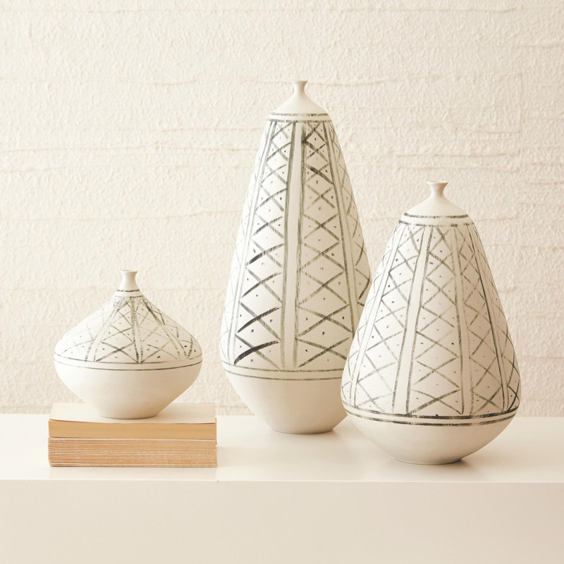 Grenz Vase-Hand Painted-Lg