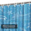 Rideau de douche imperméable nautique avec 12 crochets-1496712327