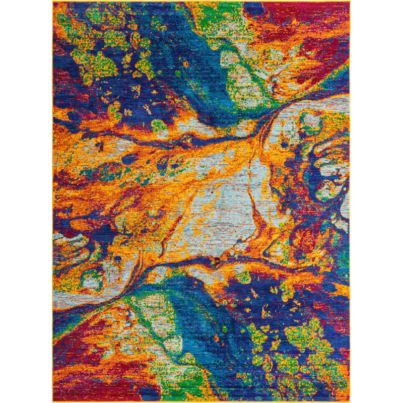 Markon Abstract Indoor Rug, Rectangle 9'10" x 14'1"