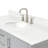 Single Bathroom Vanity with Carrara Quartz Top-94003650-121646135