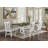 Joanie 86 " Extendable Rectangular with Solid Wood Base Dining Table