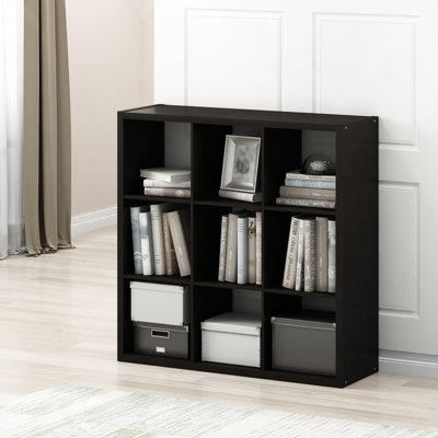 43.78'' H X 43.78'' W 9-Cube Bookcase