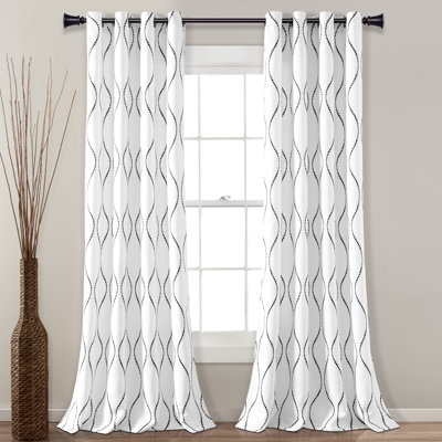 Swirl Room Darkening Curtain Pair