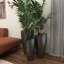 Ensemble de pots à fleurs en fer 3 pièces Gelder-1650317077