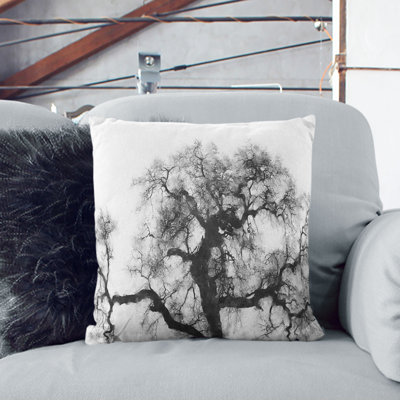 Old Oak Tree Cushion with Filling