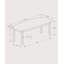 Banc rembourré 100% polyester Jearldean-176104155-176104153