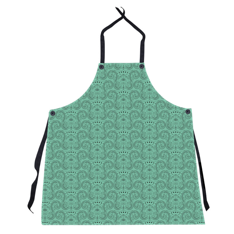 Bib Apron, Jade Green