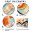 Abstrait corail vagues océaniques de l'éternité V - corail, art mural-1048362419-1048362428-1048362425