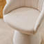 Fauteuil d'appoint pivotant en chenille-1217461046