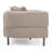 Plume - Modern Brown Fabric Sofa