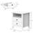 Printer Stand With 2 Drawers & Shelf