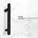 Cyrus 48" W x 72" H Single Sliding Framed Shower Door with Heat Soaking Process and Protective Coating Treatment