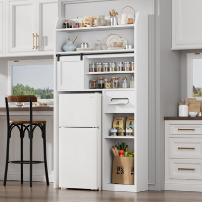 6-Tier Kitchen Shelving Unit Adjustable Storage Shelves, Shelf Organizer Display Rack For Kitchen Living Room Bathroom Small Space
