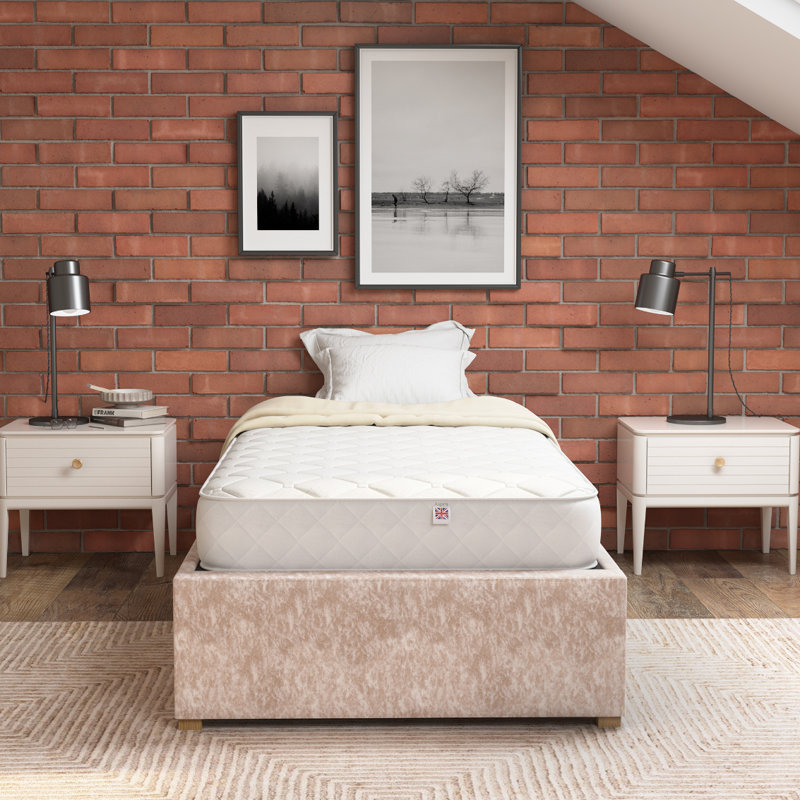 Quindy 17 Stories Open Coil Mattress, Small Double (4')