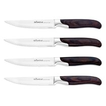 Skandia 5-piece Stainless German Steel Cutlery Set with Blade Guards (C)