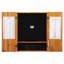 Jeu de fléchettes en sisal Viper, armoire en chêne Metropolitan, lumières de jeu de fléchettes Shadow Buster et tapis de jeu de fléchettes rembourré