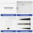47.2" Wide Metal Dresser Chest with 9 Drawers, Modern Steel Chest with Anti-Tip Hardware.-743731107