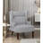 Ferriday 27.5" Flared Arms Chenille Chair-1736313754
