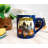 Handmade Ceramic Porcelain Coffee Mug Teacup and Saucer