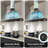 30 inch 900 CFM Convertible Insert Range Hood 4 Speed Quiet Black Tempered Glass Panel Push Button Control with LED Lights-120430907