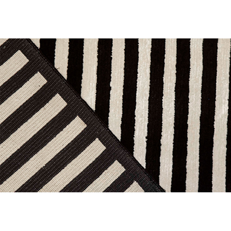 Wool Striped Area Rug