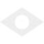 Médaillon de plafond contemporain en PVC Diamond-36073152