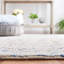 Tapis oriental en laine indienne touffeté à la main à motif de pochette MSR Trace Martha Stewart-71530213
