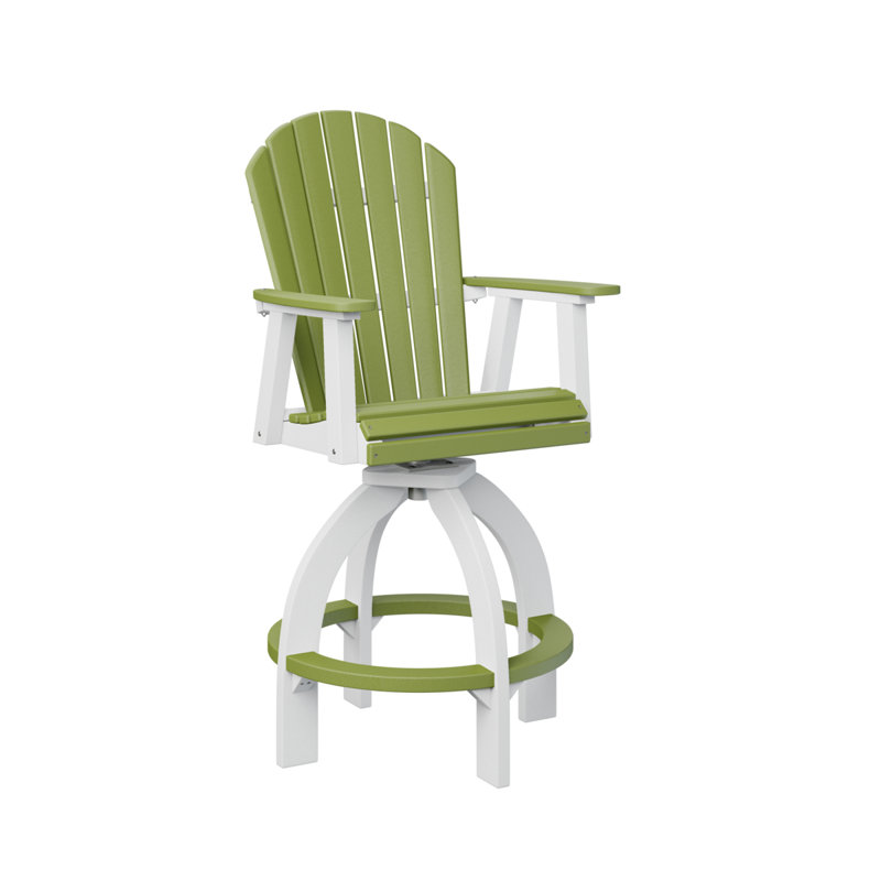 Chaise pivotante très haute Dawnita, 29.5", Vert kiwi