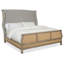 Boheme Upholstered Queen Wingback Bed-288912830