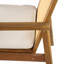 Ensemble de 2 chaises de patio d'extérieur avec coussin