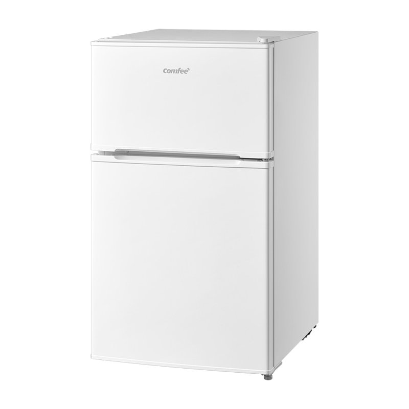 Comfee 0.087m³ L Freestanding Mini Fridge with Freezer, White