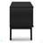 Draper - Mid Century Low TV Media Stand - Black