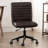 Faux Leather Mid Back Swivel Computer Task Desk Chair-101109633-91696634