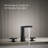 Composed Deck-Mount Bath Faucet With Cross Handles